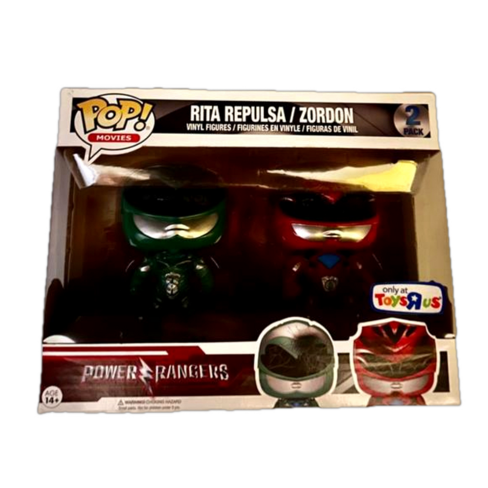 Funko Power Rangers Pop Vinyl Figures 2 Pack Red Green